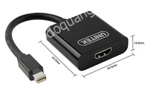 Cáp Mini Displayport To HDMI Unitek (Y 6325BK)