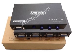 Bộ Chuyển Cổng VGA 4 Vào 1 Ra UNITEK U-8705