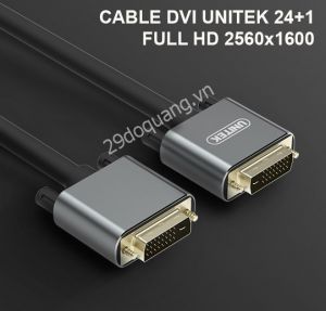 CABLE DVI (24+1) 1.5m UNITEK Y-C208DGY