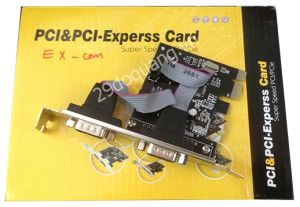 PCI-EX 1x To COM (DP9-RS232)