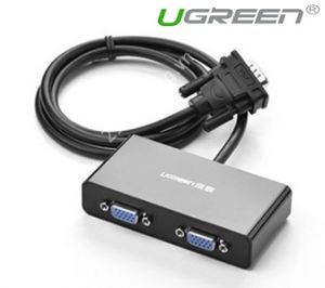 Cáp chia cổng VGA 1 ra 2 chính hãng Ugreen 40254 cao cấp