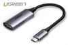 cap-chuyen-doi-usb-type-c-to-hdmi-ho-tro-4k60hz-chinh-hang-ugreen-70444-boc-nhom-cao-cap - ảnh nhỏ  1