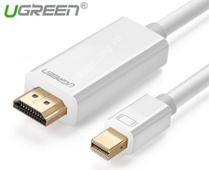 Cáp chuyển đổi mini DisplayPort to HDMI 2M cho Macbook air, Macbook Pro 10404 Ugreen Chính hãng