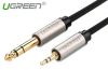 cap-audio-3-5mm-sang-6-5mm-boc-du-dai-1m-ugreen-40802 - ảnh nhỏ  1