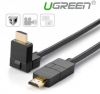 cap-hdmi-2-dau-xoay-180-do-dai-3m-ugreen-10127 - ảnh nhỏ  1