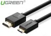 cap-mini-hdmi-to-hdmi-2m-ho-tro-do-phan-giai-4k-chinh-hang-ugreen-ug-10117 - ảnh nhỏ  1