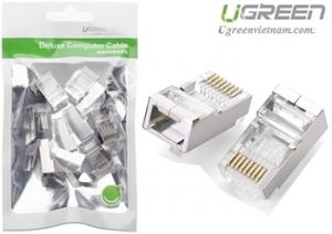 Đầu bấm mạng RJ45 Cat6 cao cấp Ugreen 20333 (Túi 10 cái)