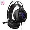 tai-nghe-gaming-zidli-zh6-7-1-led-usb-black - ảnh nhỏ 2