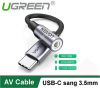 cap-usb-type-c-sang-cong-am-thanh-3-5mm-ugreen-80154-ho-tro-samsung/-ipad-pro/-surface-chinh-hang-cao-cap - ảnh nhỏ  1