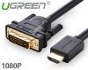 cap-chuyen-doi-hdmi-sang-dvi-dai-1m-ugreen-30116-cao-cap - ảnh nhỏ  1