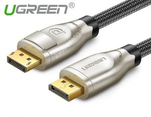 Cáp Displayport 1m cao cấp Ugreen 30118 chuẩn 1.2