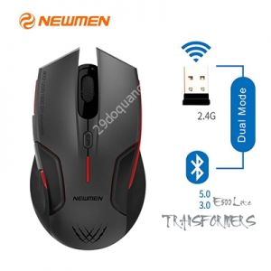 Chuột không dây Newmen D500 đen (USB/bluetooth)