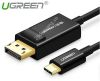 cap-chuyen-usb-type-c-to-displayport-dai-1-5m-ugreen-50994-chinh-hang-den - ảnh nhỏ  1