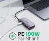 bo-chuyen-doi-usb-type-c-7-trong-1-ra-hdmi-4k-usb-3-0-lan-1gbps-tf/sd-pd-100w-ugreen-50852-cao-cap-chinh-hang - ảnh nhỏ 2