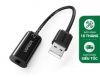 card-sound-usb-2-0-to-3-5mm-mic-loa-ugreen-10330-cao-cap-den-chinh-hang - ảnh nhỏ  1