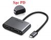 cap-chuyen-doi-usb-type-c-to-hdmi/vga/sac-pd-4k30hz-ugreen-50505-cao-cap-vo-nhom - ảnh nhỏ  1