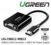 cap-chuyen-hdmi-to-vga-1080p-60hz-voi-cong-nguon-usb-c-cm611-ugreen-90813 - ảnh nhỏ  1